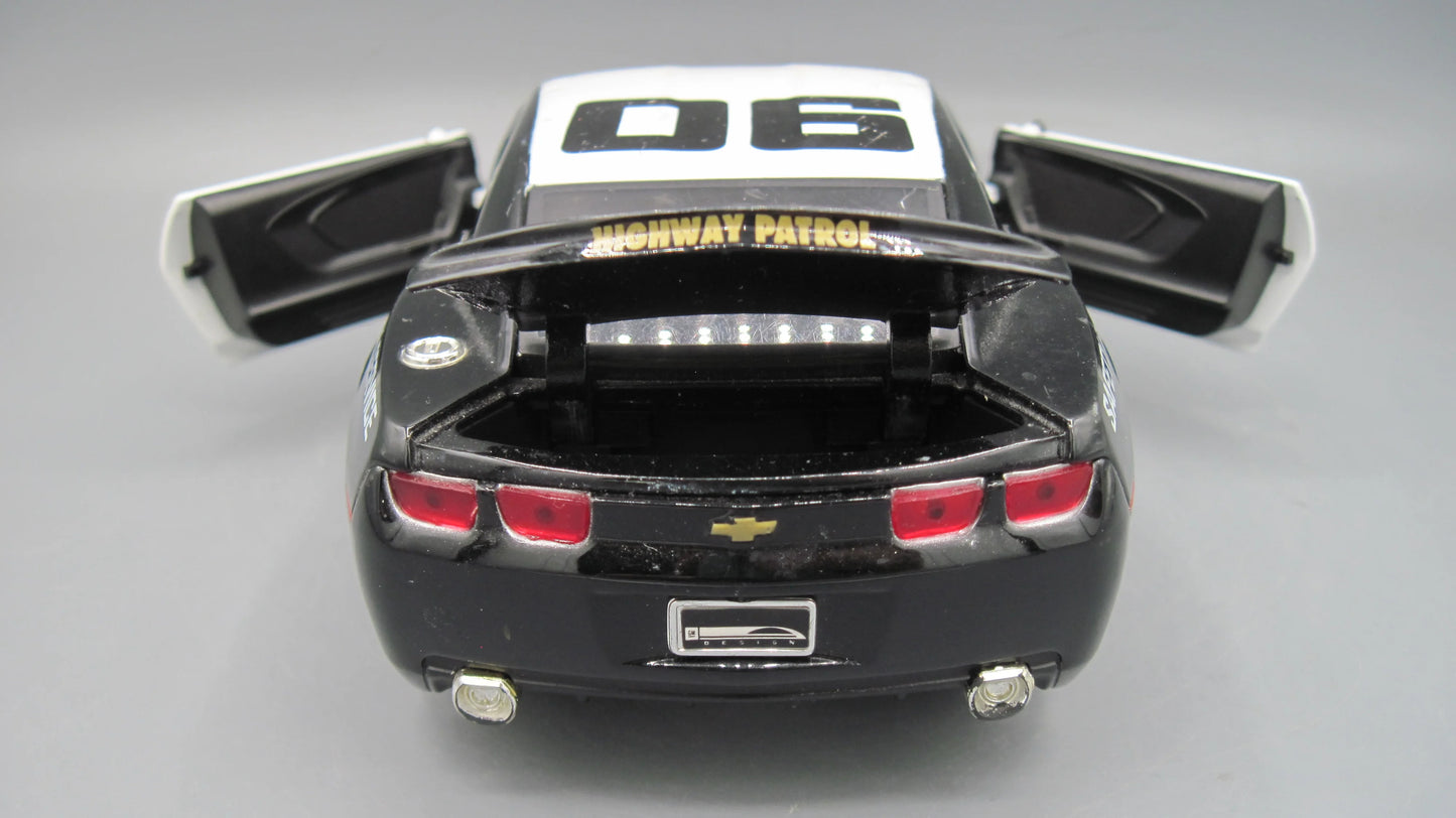 Jada   Chevrolet Camaro Concept 2006 Black & White Highway Patrol Police