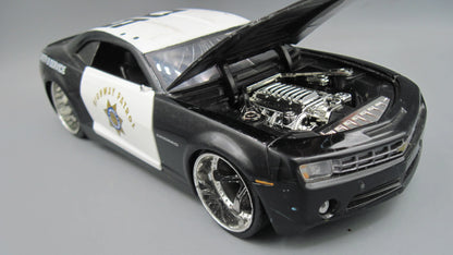 Jada   Chevrolet Camaro Concept 2006 Black & White Highway Patrol Police