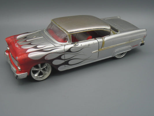 Jada   Chevrolet Bel Air OldSkool 1955 Silver & Red