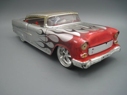 Jada   Chevrolet Bel Air OldSkool 1955 Silver & Red
