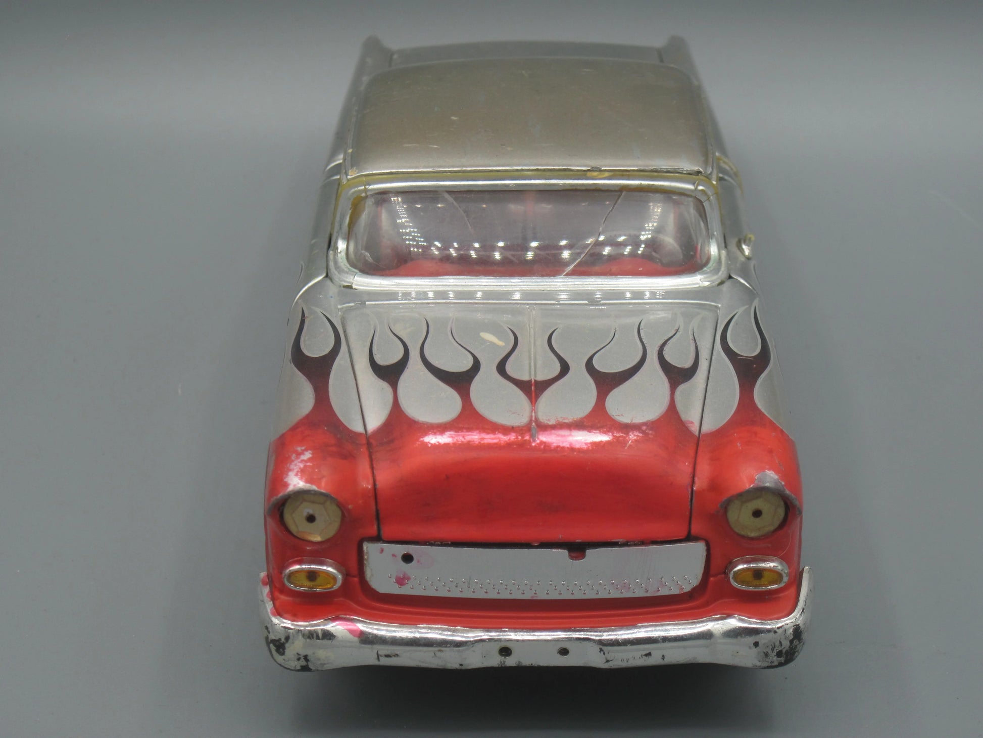 Jada   Chevrolet Bel Air OldSkool 1955 Silver & Red