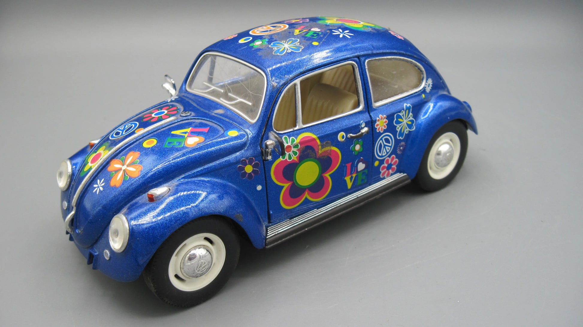 Kinsmart   Volkswagen Classical Beetle 1967 Blue