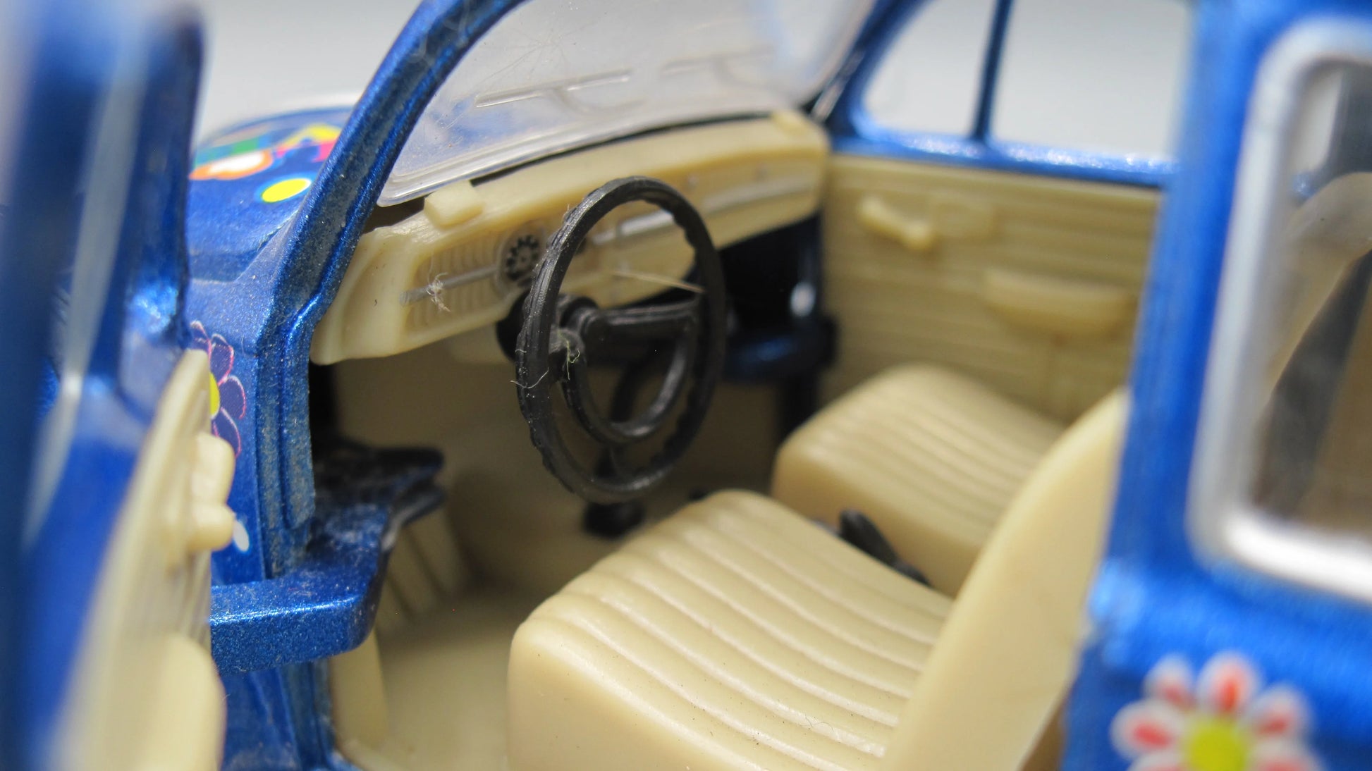 Kinsmart   Volkswagen Classical Beetle 1967 Blue