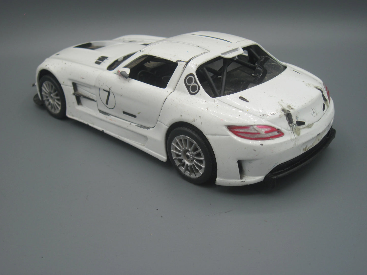 Motor Max   Mercedes-Benz SLS AMG GT3  White