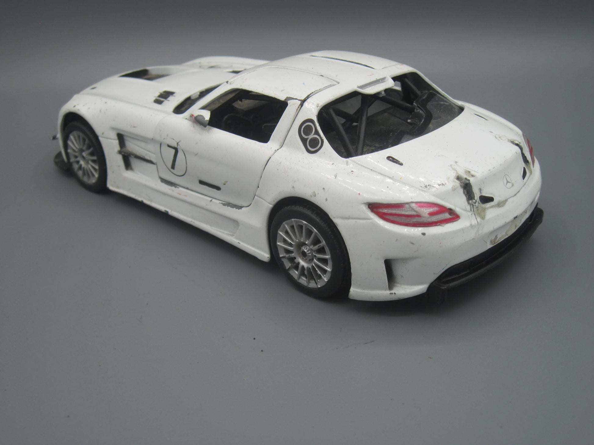 Motor Max   Mercedes-Benz SLS AMG GT3  White