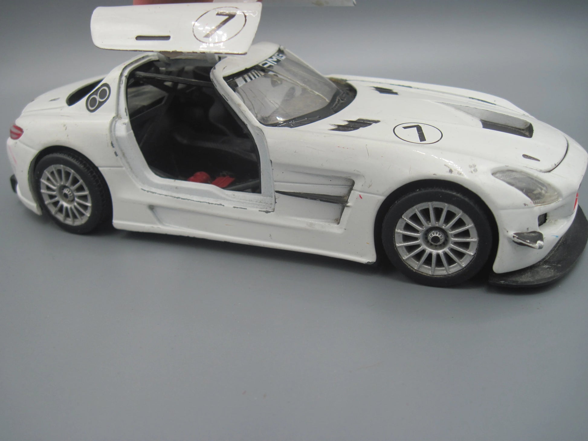 Motor Max   Mercedes-Benz SLS AMG GT3  White