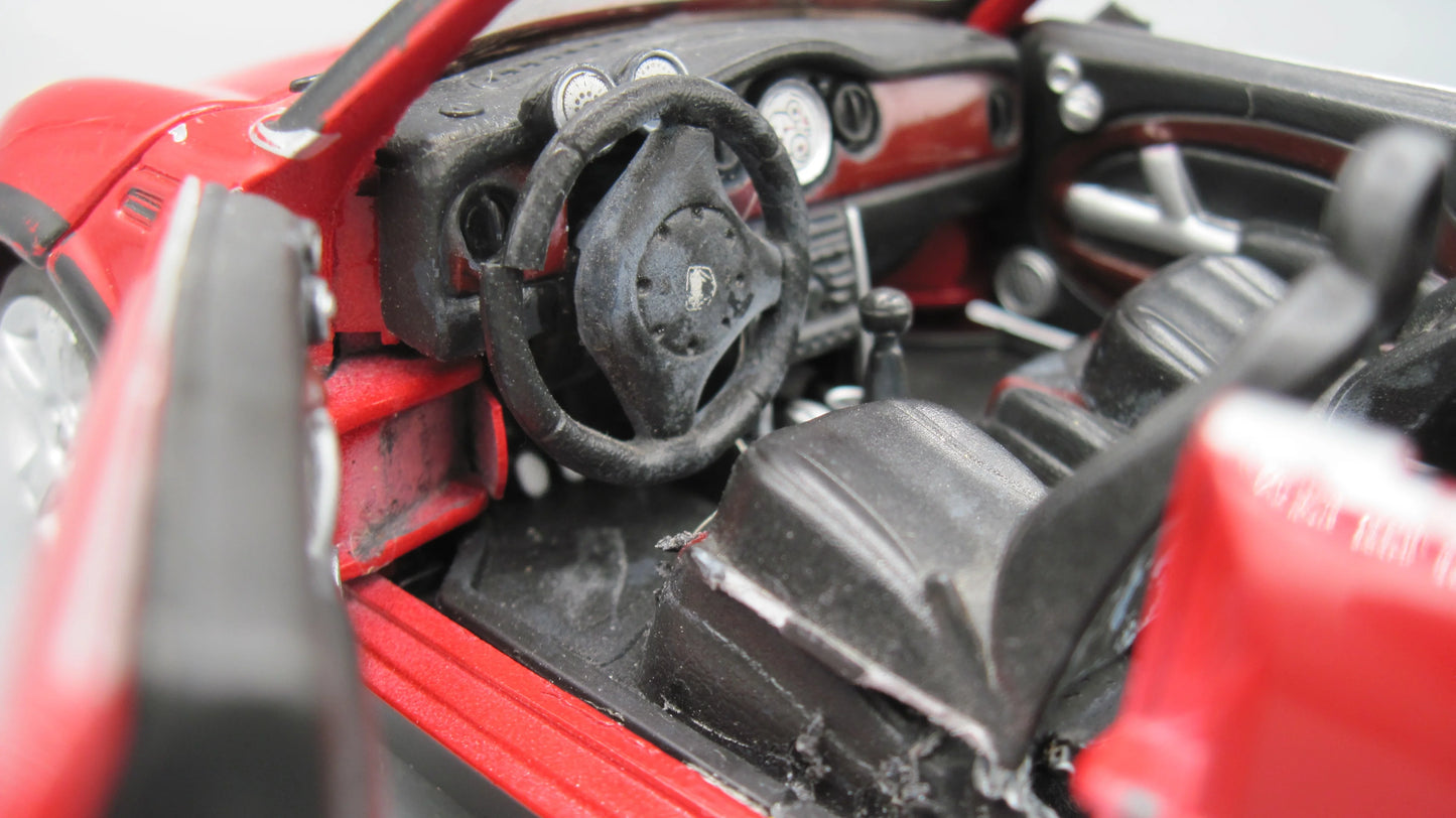 Maisto   Mini Cooper Carbio  Red