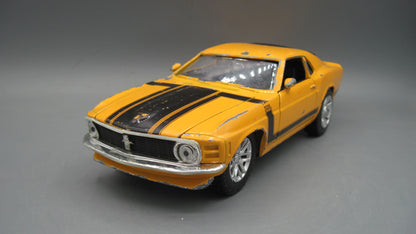 Maisto   Mustang Boss 302 1970 Yellow