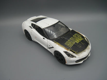 Maisto   Corvette Sting Ray 2014 White