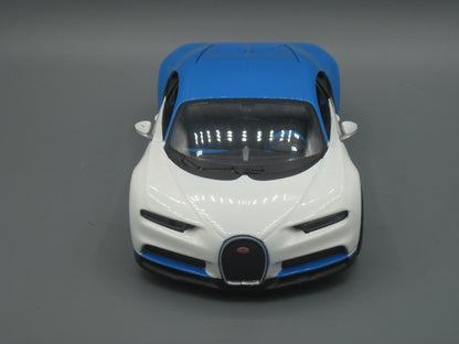Maisto   Bugatti Chiron  Blue & White