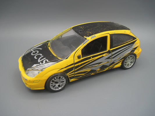 Maisto   Ford Focus TribalzX3  Yellow & Black
