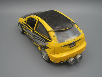 Maisto   Ford Focus TribalzX3  Yellow & Black