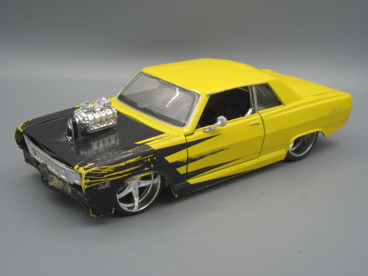 Maisto   Chevrolet Chevelle Malibu SS 1965 Yellow