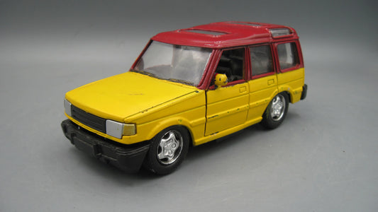 New Ray   Land Rover Discovery 1  Maroon & Yellow