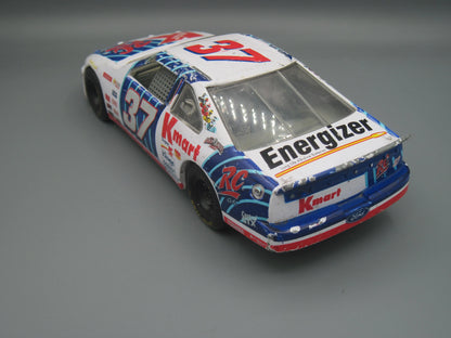 Racing Champions   Ford Nascar Thunderbird Kmart 1997 White & Blue Jeremy Mayfield #37