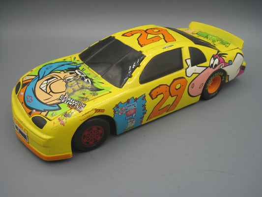 Racing Champions   Monte Carlo #29 Chevrolet Nascar Flintstone 1995 Yellow Cartoon Network