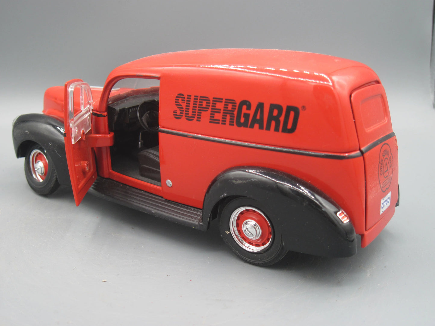 SpecCast    Ford Sedan Delivery Van 1940 Red Citgo Lubricants and Supergard