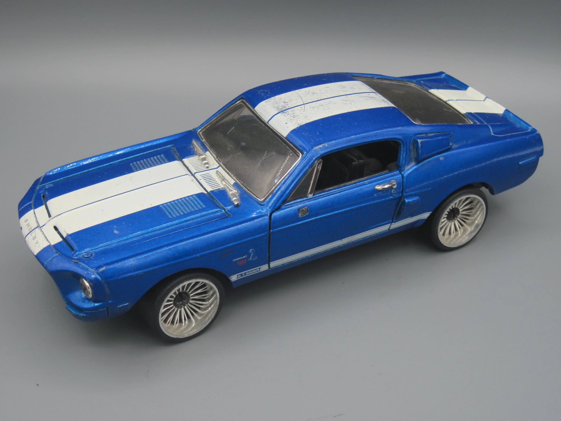 SunnySide   Shelby Mustang GT500KR 1968 Blue