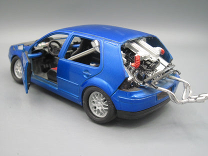 Welly   Volkswagen Golf IV  Blue