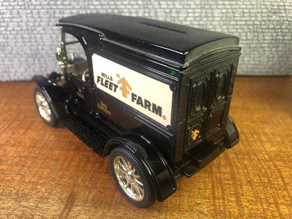 ERTL  3rd Edition Ford Fleet Farm - Model T Bank 1917 Black 1994