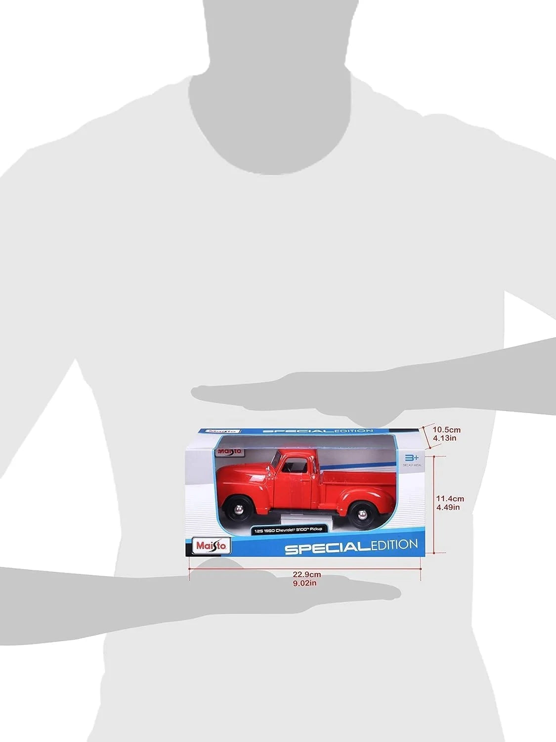 Maisto  Special Edition Chevrolet 3100 Pickup  Red