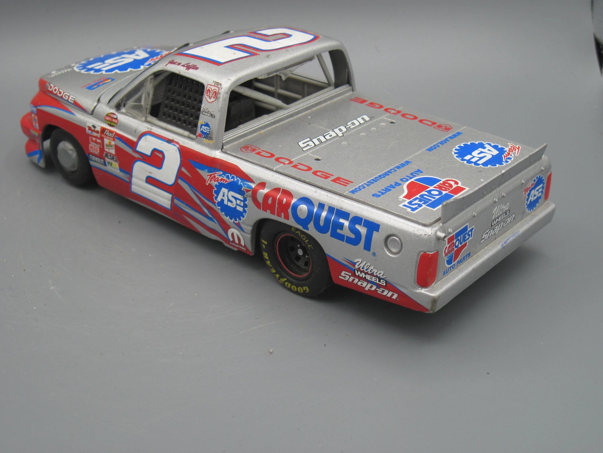 Action   Dodge Nascar#2 Pick up truck 2003 Silver Jason Leffler