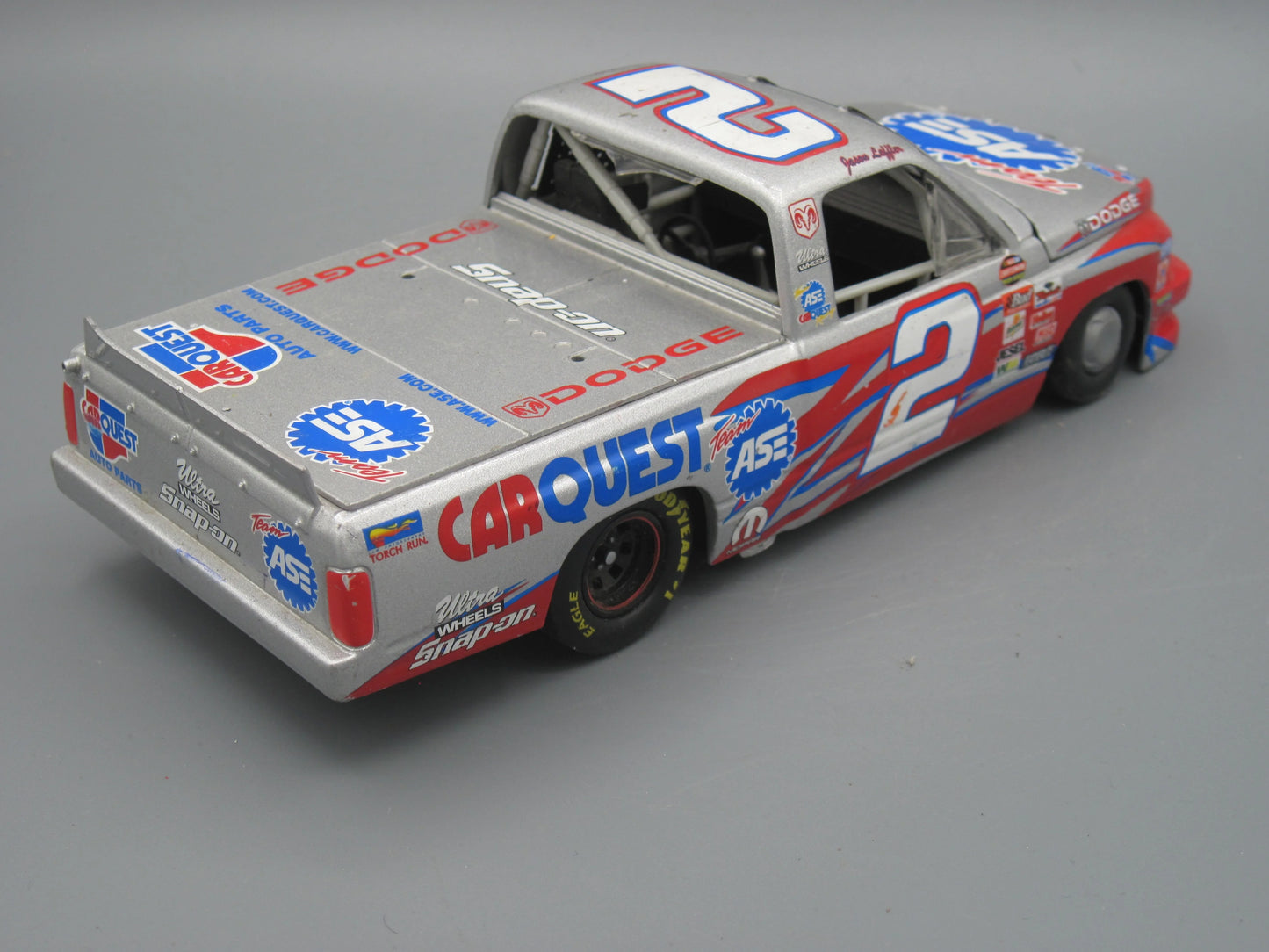 Action   Dodge Nascar#2 Pick up truck 2003 Silver Jason Leffler