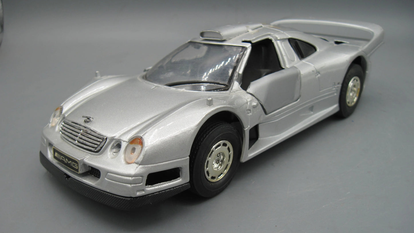 Maisto   Mercedes-Benz CLK-GTR  Silver