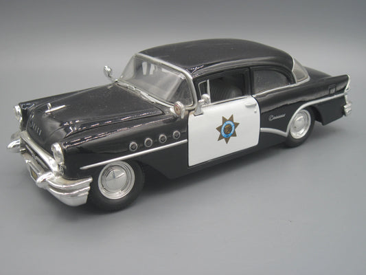 Maisto   Buick Century 1955 Black California Highway Patrol