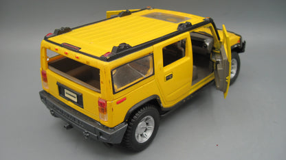 Maisto   Hummer H2  Yellow