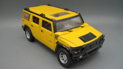 Maisto   Hummer H2  Yellow