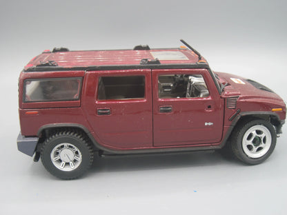 Maisto   Hummer H2  Maroon