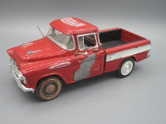 SunnySide   Chevy  Cameo Pickup 1957 Red