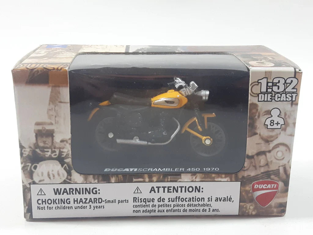 New-Ray   Ducati 450 Scrambler 1970 Yellow