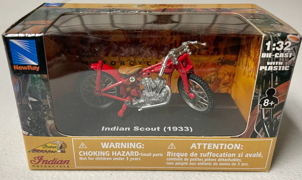 New Ray   Indian Scout 1933 Red