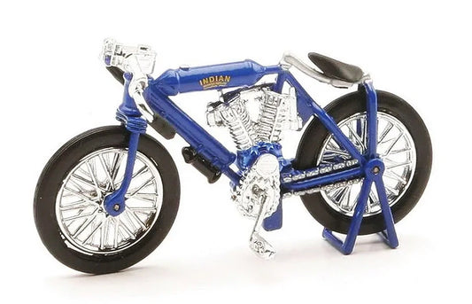 New Ray   Indian Twin Racer 1908 Blue