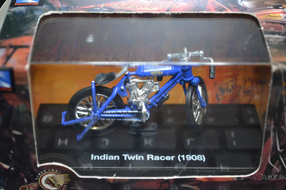 New Ray   Indian Twin Racer 1908 Blue