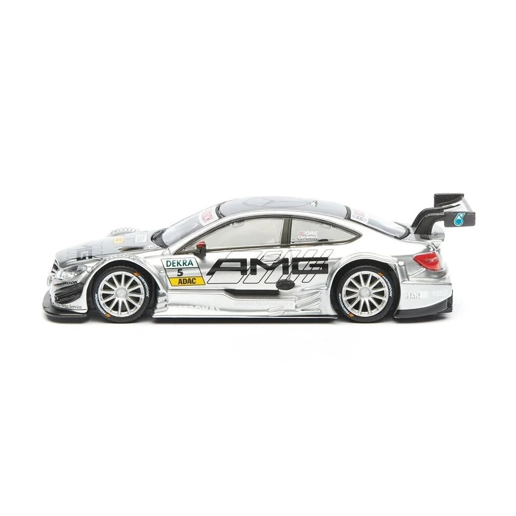 Bburago   Mercedes AMG C-Coupe # 5 Jamie Green  Silver Race