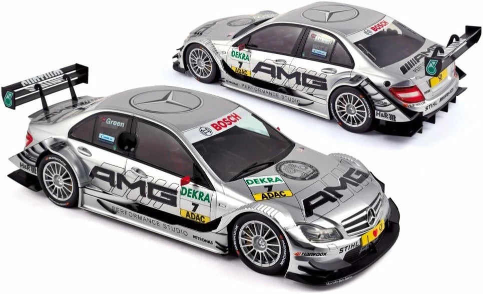 Bburago   Mercedes AMG C-Coupe # 5 Jamie Green  Silver Race