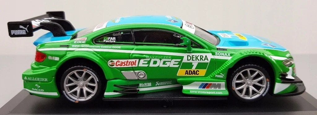 Bburago   BMW M3 # 7 Augusto Farfus  Green & Blue Race