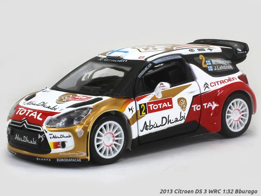 Bburago   Citroen DS 3 WRC Mikko Hirvonen 2013 Multicolor Race