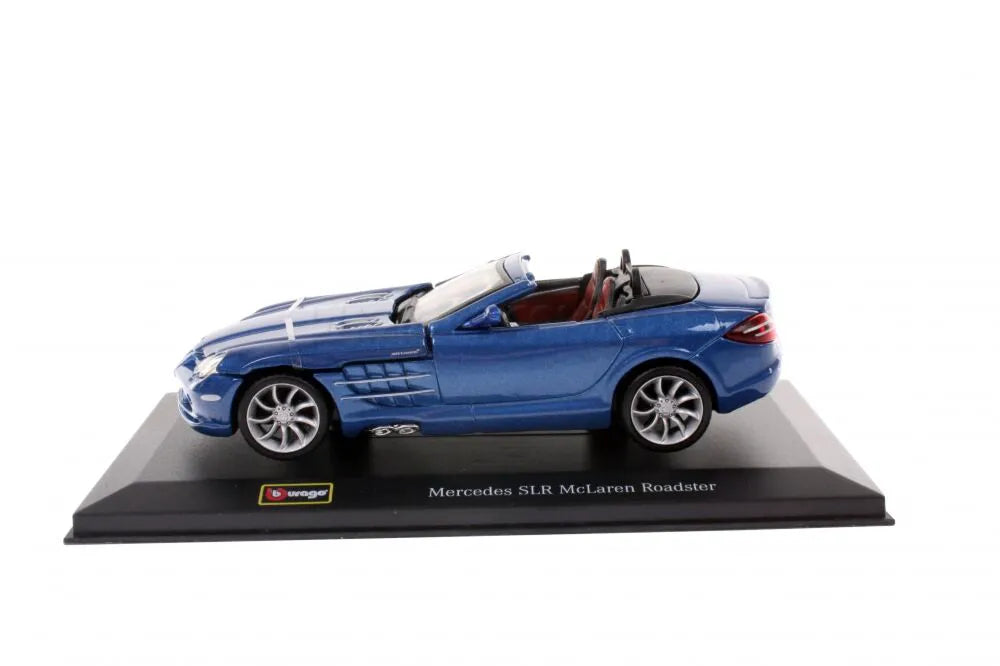 Bburago   Mercedes SLR Mclaren Roadster  Blue Plus