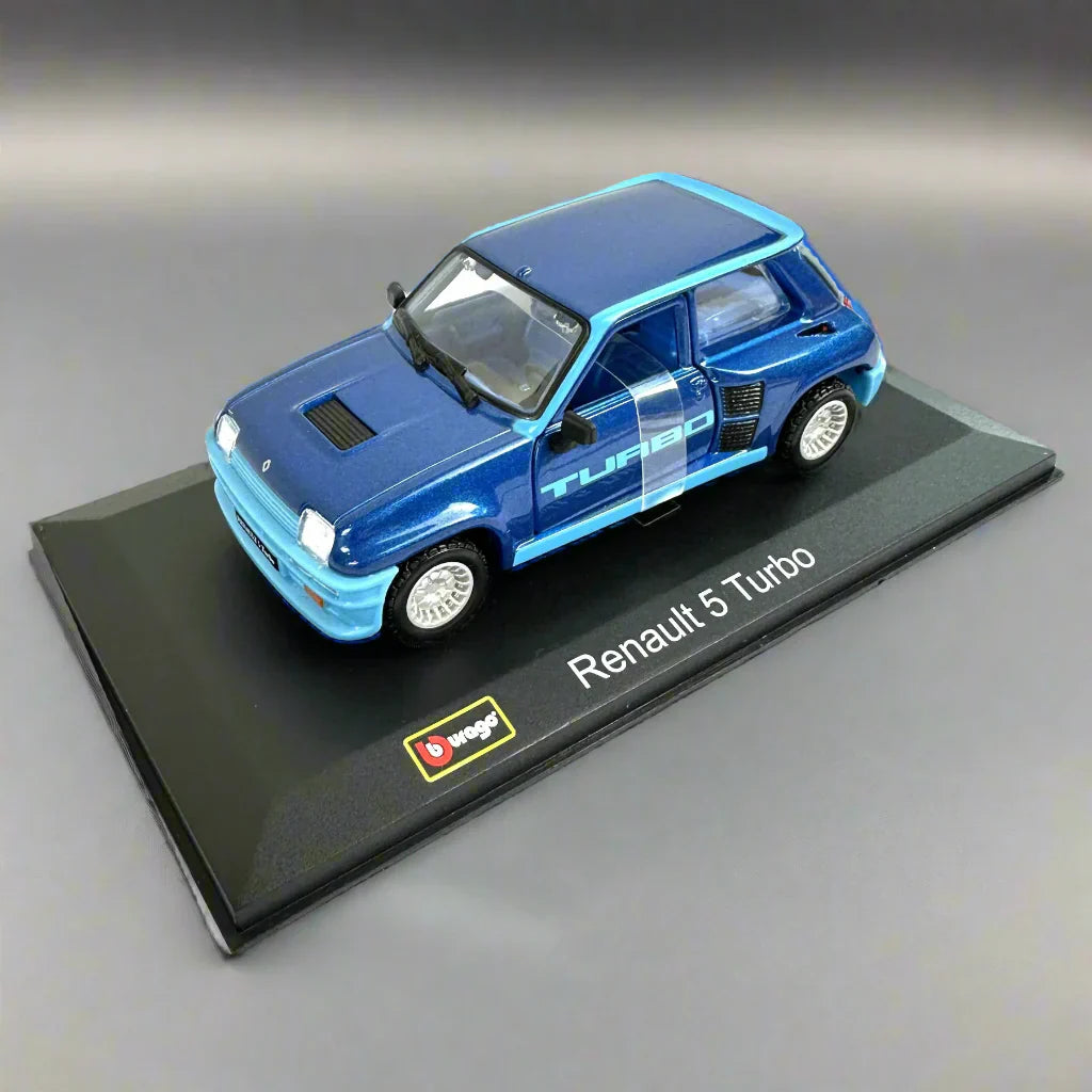 Bburago   Renault Turbo 5  Blue Classic