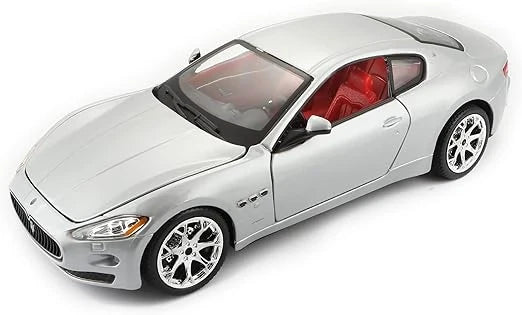 Bburago   Maserati GranTurismo  Silver Plus