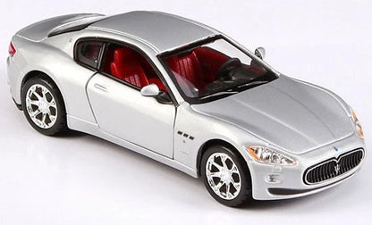 Bburago   Maserati GranTurismo  Silver Plus