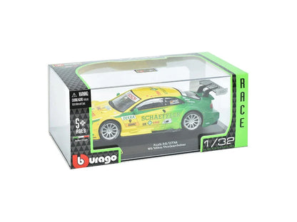 Bburago   Audi A5 DTM # 9 Mike Rockenfeller  Yellow & Green Race