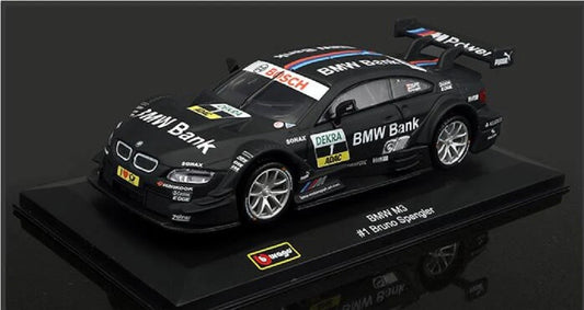 Bburago   BMW M3 #1 Bruno Spengler  Black Race