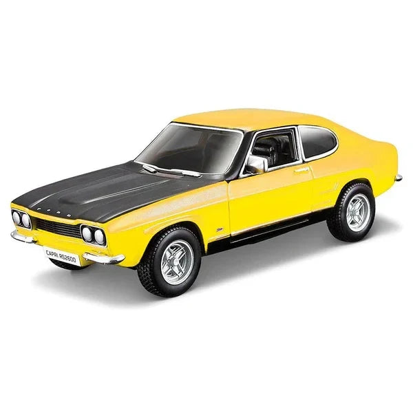 Bburago   Ford Capri RS2600 1970 Yellow Classic