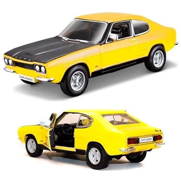 Bburago   Ford Capri RS2600 1970 Yellow Classic