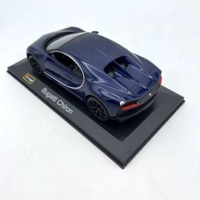 Bburago   Bugatti Chiron  Blue Plus